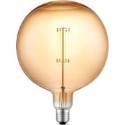 Edison Vintage LED filament lichtbron Carbon - Amber - G180 Global - R...