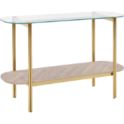 Beliani LOVELL - Consoletafel-Goud-IJzer