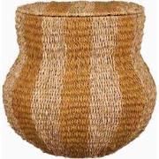 Mica Decorations Mand Tacoma - 50x50x47 cm - Jute - Geel
