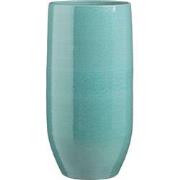 Mica Decorations Bloempot Matteo - 32x32x70 cm - Terracotta - Turquois...