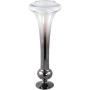 PTMD Vaas Keighla - 29x29x81 cm - Glas - Antraciet