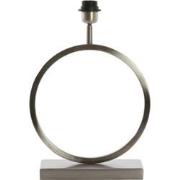 Light & Living - tafellamp - Liva - zilver - metaal - losse armatuur -...
