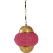 Light & Living - hanglamp - Cetara - roze - metaal - E27 - 2983389