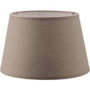 Minimalistische stijl - Stoffen Lampenkap - Conisch - Taupe - 20 x 15 ...