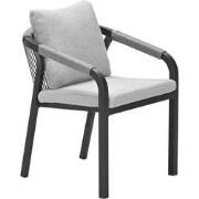 Garden Impressions Tarera lounge dining stoel - donker grijs