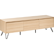 Beliani CARDIGAN - TV-kast-Bruin-Vezelplaat