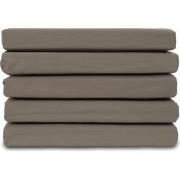 Ten Cate Katoensatijnen Hoeslaken - 90x220 - Taupe