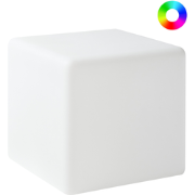 Beliani LAGARTO - LED staande lamp voor buiten-Wit-Polypropyleen