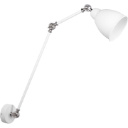 Beliani MISSISSIPPI - Muurlamp-Wit-Metaal