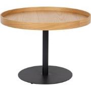 Housecraft Living Yuri Bijzettafel Rond Hout 56x56 cm (M) Eiken