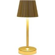 Draadloze tafellamp warm wit dimbaar led inclusief usb kabel 26.5x10.5...