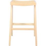 Barkruk Naturel Rotan - Zithoogte 75cm - 45x32x75cm - Jules - Set van ...