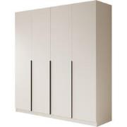 Meubella Kledingkast Sabre - Wit - 200 cm