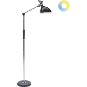 Beliani ANDROMEDA - Staande lamp-Zilver-Synthetisch materiaal