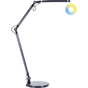 Beliani GRUS - Bureaulamp-Zwart-Aluminium