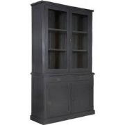 Velin Vitrinekast  met 2x2 Deuren en 2 Laden – Ashford & Co