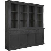 Velin Vitrinekast  met 2x4 Deuren en 4 Laden – Ashford & Co