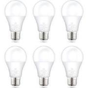 LED A60 E27 9W 806LM DIMBAAR WARM WIT (6PCS)