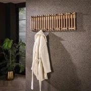 Hoyz Collection - Kapstok Tweak - Massief Mango Zandkleur - 13 Haken