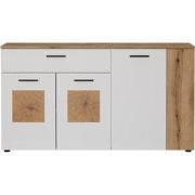 Laag dressoir met 4 deuren en 1 lade L150 cm - VITORIA