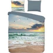 Pure Strand en Zee Dekbedovertrek Multi-2-persoons (200 x 200/220 cm)