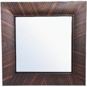 PTMD Spiegel Gezzy - 110x7x110 cm - Hout - Bruin