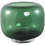 PTMD Vaas Mexx - 27x27x25cm - Glas - Groen