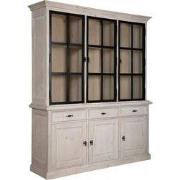 Corlay Vitrinekast Metaal met 2x3 Deuren en 3 Laden – Ashford & Co