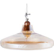 Beliani ALIKOS - Hanglamp-Transparant-Glas