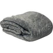 Cozy Bliss Luxury Milky Pluche Plaid - Grijs - 270x230 cm