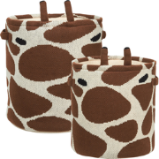 Beliani POMANG - Mand-Beige-Katoen