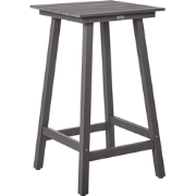 Beliani ADIRONDACK - Tuintafel-Grijs-Synthetisch materiaal