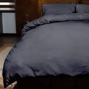 Emboss Dekbedovertrekset Crocodile - Antraciet - 240x220 + 2*60x70 cm