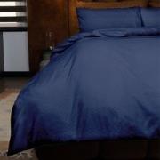 Emboss Dekbedovertrekset Rainbow - Donkerblauw - 200x220 + 2*60x70 cm