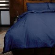 Zydante® Dekbedovertrek Emboss Rainbow 240x220 cm - Donkerblauw - met ...