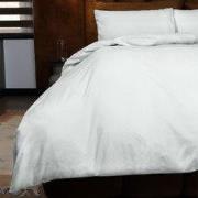 Dekbedovertrek Emboss Rainbow 140x220 cm - Zilver Grijs - met 1 Kussen...