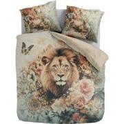 100% Microvezel dekbedovertrekset Wildflower King - 140x200/220 + 1*60...