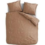 Microvezel Dekbedovertrekset Faces - Bruin - 140x220 + 1*60x70 cm