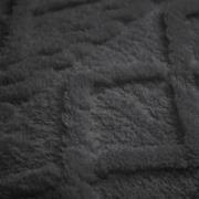 Dekbedovertrekset Jacquard Teddy Antraciet - 135x200/220+1*80x80 cm