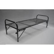 Eenpersoons Divan Bed met Spiraalbodem - 90x200 -Zilver