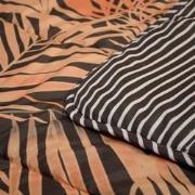 Easy Dekbedden Print - Orange Leafs- 240x200 cm