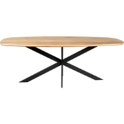 Starfurn Eiken eettafel Ferris | Deens Ovaal 240 cm | Naturel