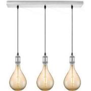 Home sweet home hanglamp Vintage 3L Beam Pear - amber