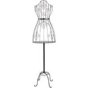 Clayre & Eef Paspop Dames Verstelbaar  152 cm Bruin Metaal Torso
