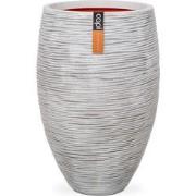 Vaas elegant deluxe Rib NL 45x72 ivoor