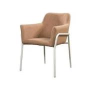 Take dining chair aluminium salix/terracotta