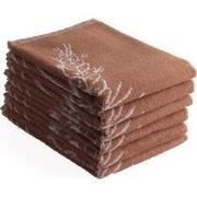 DoubleDry Luxe Keukenhanddoeken Set - 6 Stuks - 50x50 cm - 100% Katoen...