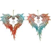 6.3 inch Wing Ornament X 2. 5x5x10 cm kerstornament