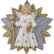9.5 inch German Angel Treetop. 28,956x28,956x13,716 cm kerstornament