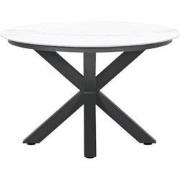 Lowland Tuintafel Venice White dia. 120 cm
